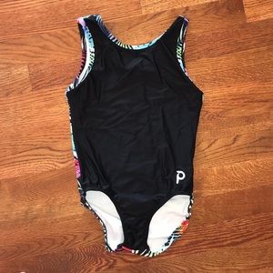 Plum Aloha Flip Side Leotard